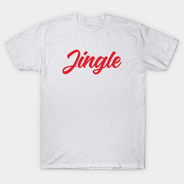 Jingle Bells Couple T-Shirt by gabrielakaren